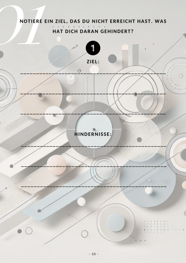 Zielsetzung Workbook - Der Schritt-für-Schritt-Plan für deine Erfolge – Bild 4