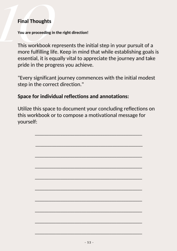 Objective Workbook - The step-by-step plan for your success – Bild 4