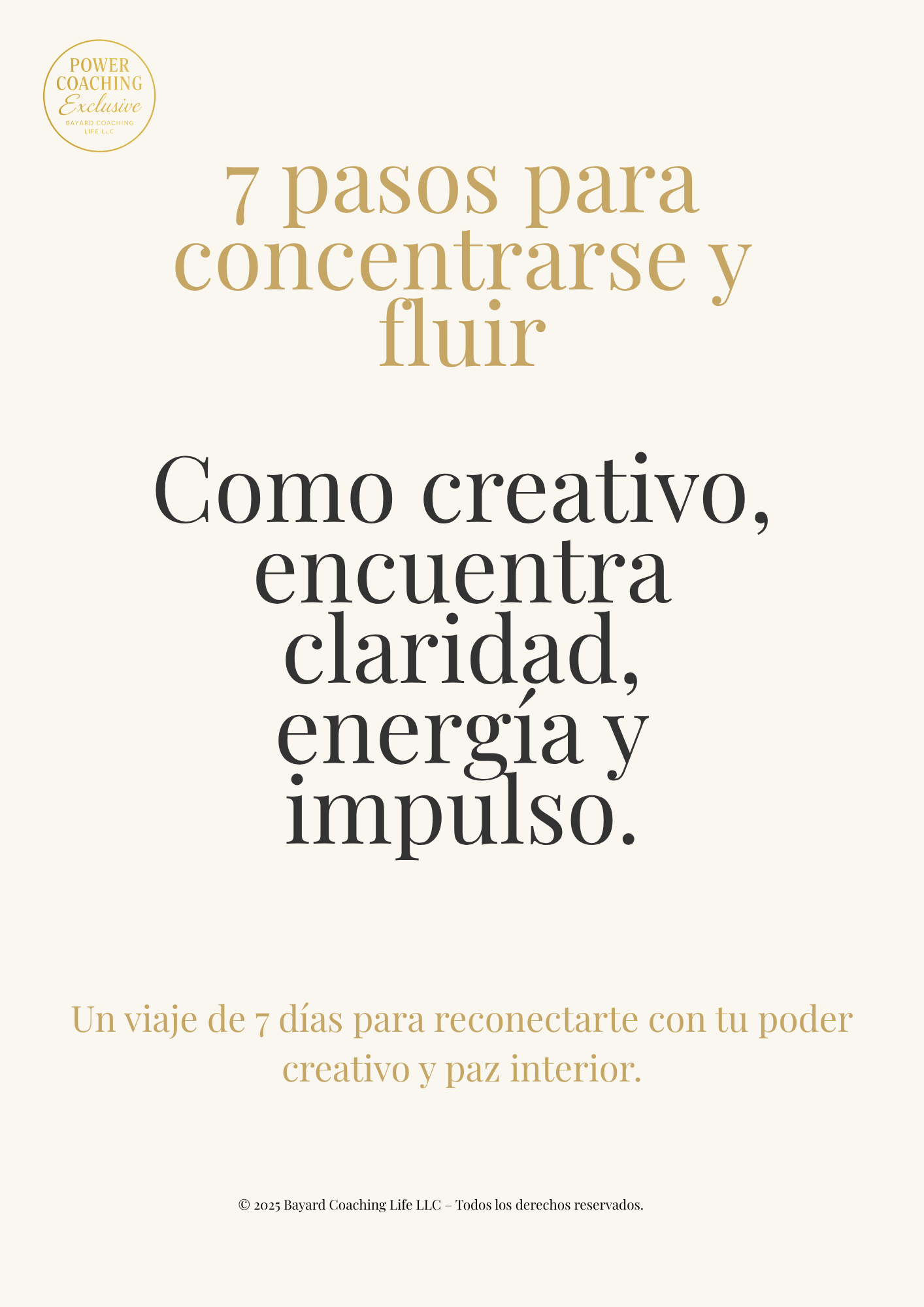 7 Dias Focus & Flow (PDF) Freebie