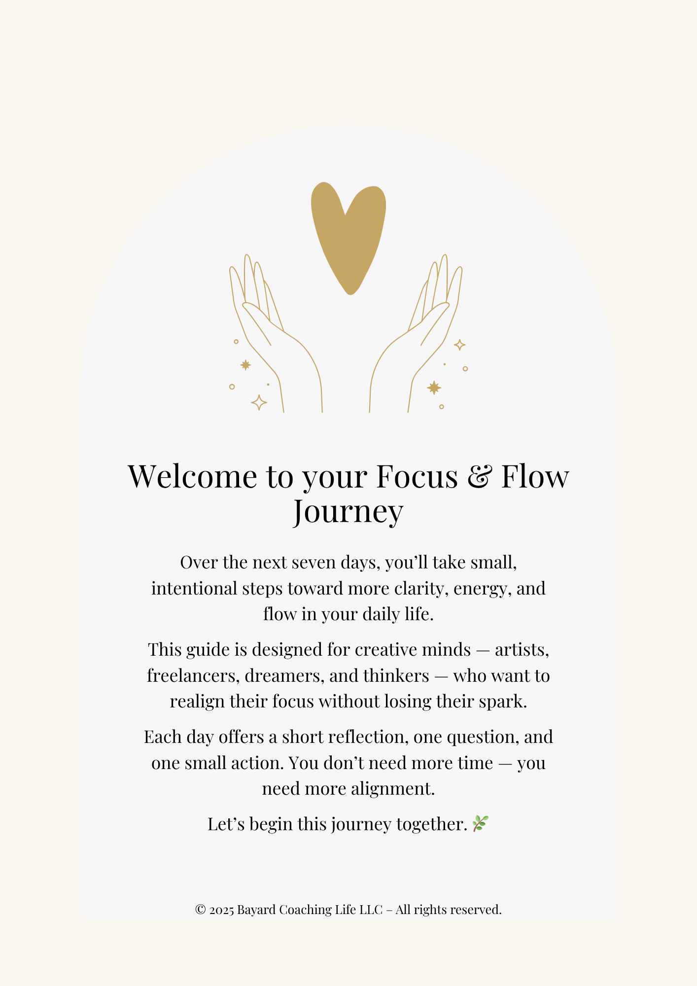 7 Days Focus & Flow (PDF) Freebie - Image 2
