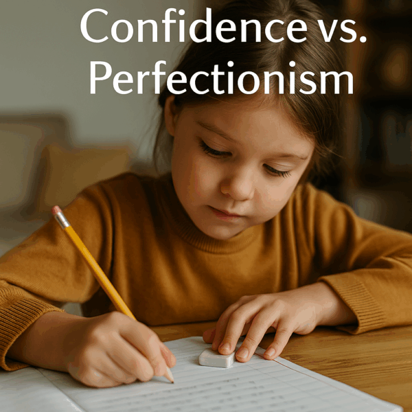 Confidence vs. Perfectionism.